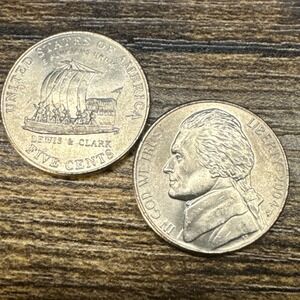 2004 P BU UNC "Keelboat" Jefferson Nickel Westward Journey - Louis & Clark